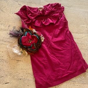 Persnickety top and coordinating headband